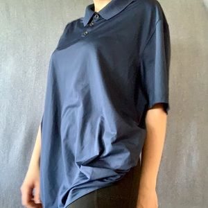 Navy Blue Champion Golf Shirt